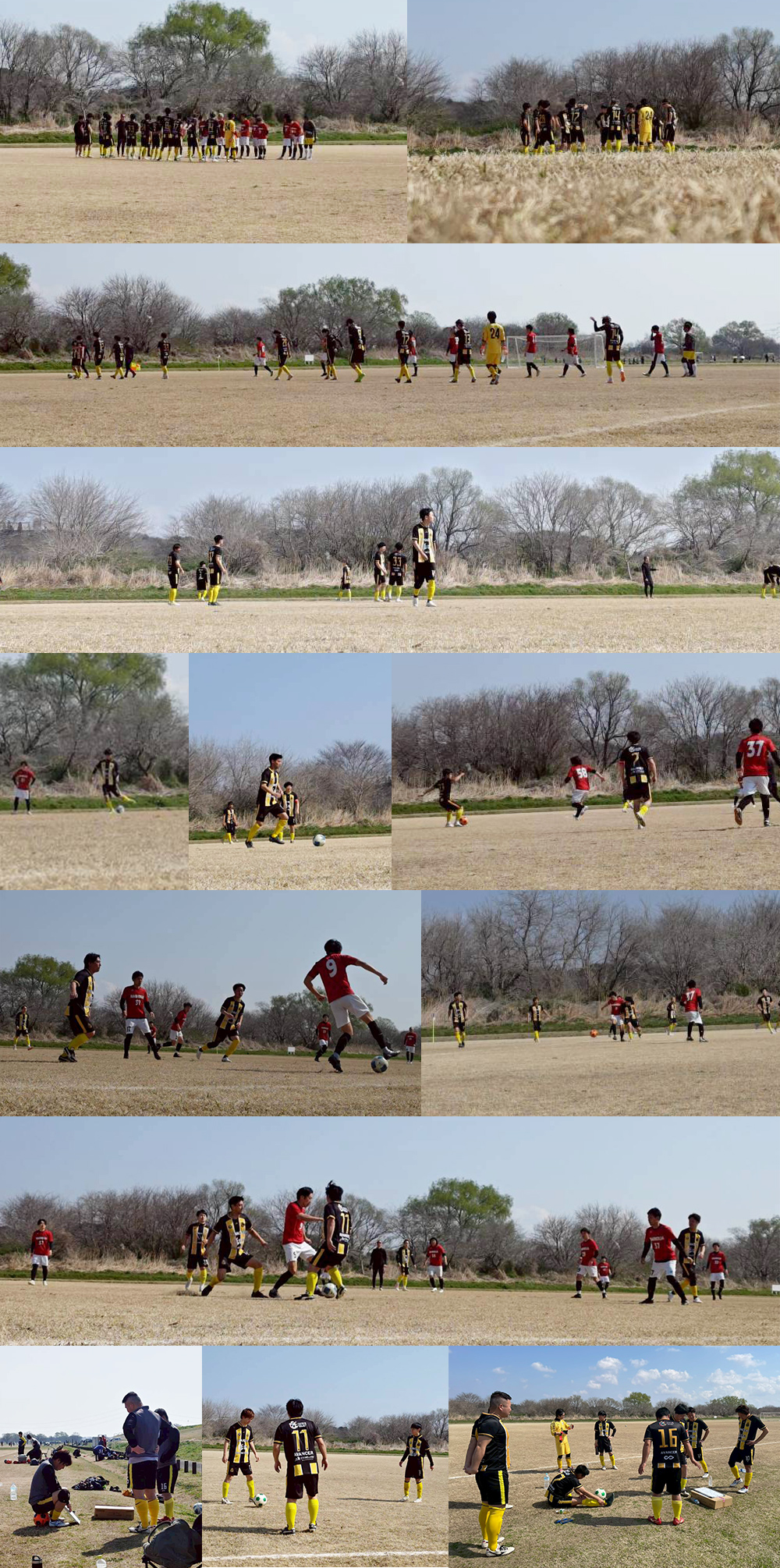 試合シーン